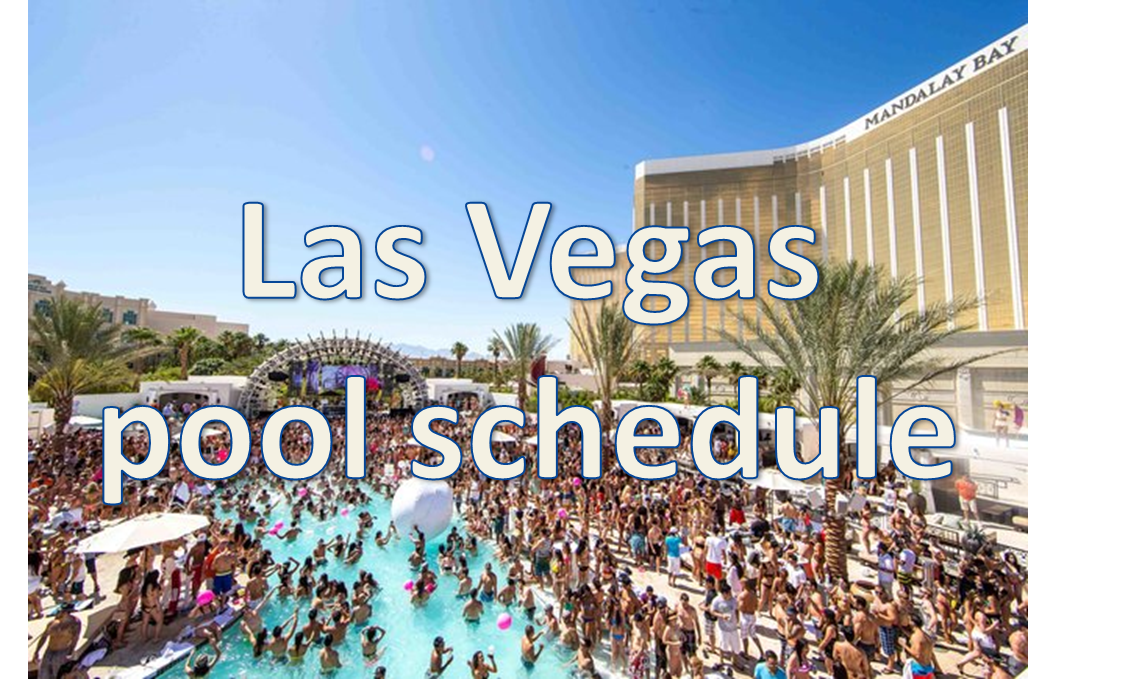 las vegas pool schedule